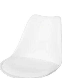 Sedia da scrivania DAKOTA Pelle sintetica Bianco