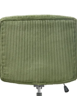 Sedia da scrivania GEDDES Velluto a coste Verde