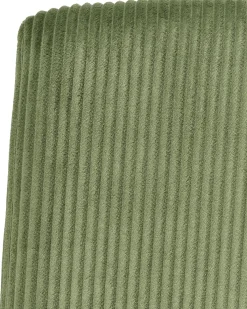 Sedia da scrivania GEDDES Velluto a coste Verde