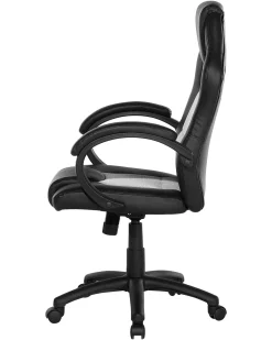 Sedia da ufficio FIGHTER Pelle sintetica Grigio chiaro