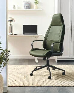 Sedia da ufficio REBEL Tessuto Verde scuro