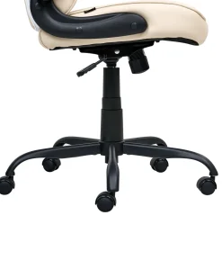 Sedia da ufficio TRIUMPHER Pelle sintetica Bianco sporco