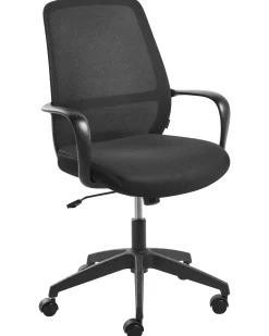 Sedia da ufficio VELTO Tessuto Nero