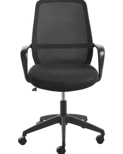 Sedia da ufficio VELTO Tessuto Nero