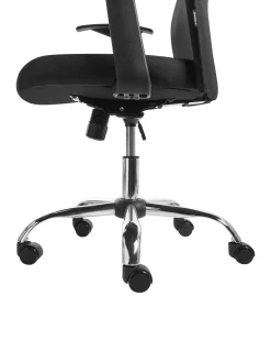 Sedia da ufficio ZUNO Tessuto Nero