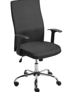 Sedia da ufficio ZUNO Tessuto Nero
