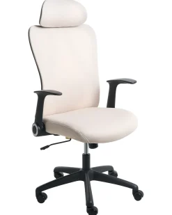 Sedia da ufficio ZYVEN Tessuto Beige