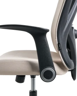 Sedia da ufficio ZYVEN Tessuto Beige