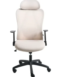 Sedia da ufficio ZYVEN Tessuto Beige