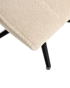 Sedia reclinabile JAPET Bouclé Beige