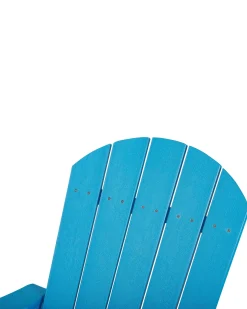 Sedia a dondolo da giardino ADIRONDACK Blu