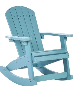 Sedia a dondolo da giardino per bambini ADIRONDACK Azzurro
