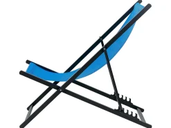 Sedia a sdraio pieghevole LOCRI II Metallo Blu