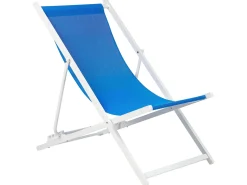 Sedia a sdraio pieghevole LOCRI II Metallo Blu