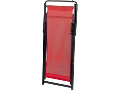 Sedia a sdraio pieghevole LOCRI II Metallo Rosso