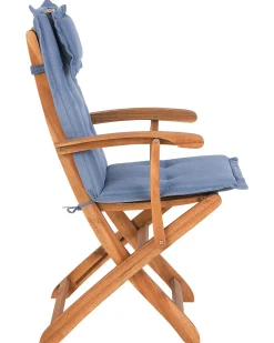 Sedia da giardino MAUI Legno d'acacia Blu