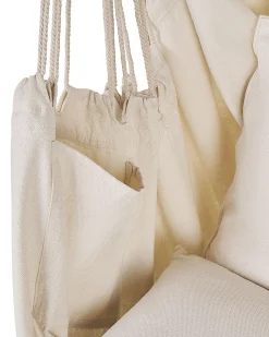 Sedia sospesa da fissare al soffitto BONEA Cotone Beige