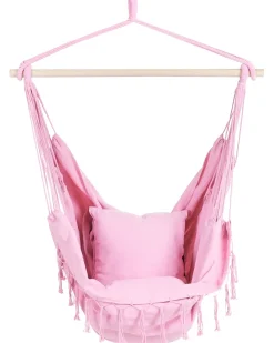 Sedia sospesa da fissare al soffitto BONEA Cotone Rosa