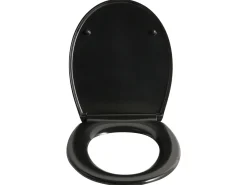 Sedile per WC PAPURI Soft Close Duroplastica Nero