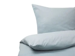 Set Copripiumino AVONDALE Raso di Cotone 220 x 240 cm Grigio