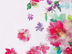 Set Copripiumino LARYNHILL Raso di Cotone 135 x 200 cm Rosa