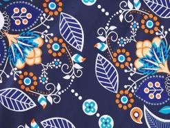 Set Copripiumino MADRONA Raso di Cotone 135 x 200 cm Blu scuro