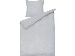 Set Copripiumino MORNINGSIDE Raso di Cotone 135 x 200 cm Grigio