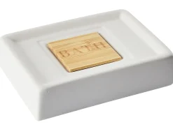 Set da 4 accessori per il bagno KOUROU Ceramica Beige