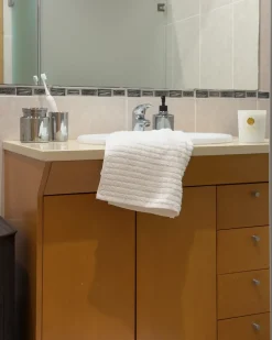 Set da 3 accessori per il bagno MANAGUA Vetro Grigio