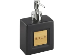 Set da 4 accessori per il bagno KOUROU Ceramica Nero