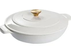 Set da 7 pezzi in ghisa FERRANO Bianco sporco Bianco