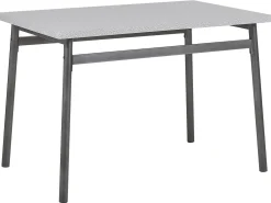 Set da pranzo VELDEN Grigio chiaro 4 posti