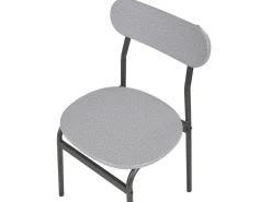 Set da pranzo VELDEN Grigio chiaro 4 posti