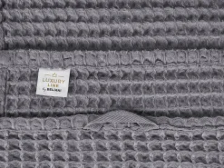 Set di 9 asciugamani AREORA Cotone Grigio chiaro