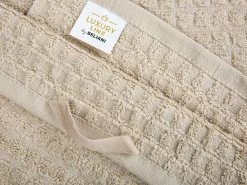 Set di 9 asciugamani ATAI Cotone Beige