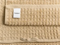 Set di 11 asciugamani ATAI Cotone Beige sabbia