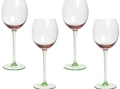 Set di 4 calici da vino DIOPSIDE 360 ml Rosa