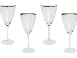 Set di 4 calici da vino TOPAZ 380 ml Trasparente