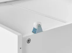 Set di 2 cassetti contenitori per letto Legno di pino RUMILLY Bianco
