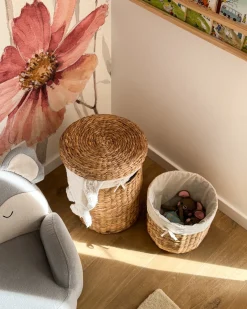 Set di 2 cestini DANANG Vimini Naturale 31/61 L