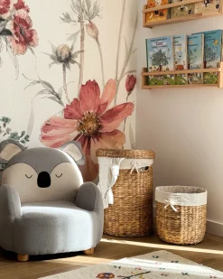 Set di 2 cestini DANANG Vimini Naturale 31/61 L