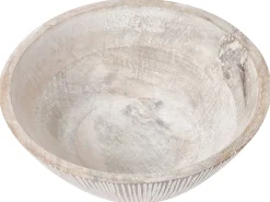 Set di 2 ciotole decorative SIWA Legno di mango Marrone chiaro