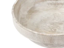 Set di 2 ciotole decorative MINYA Legno di mango Marrone chiaro