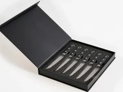 Set di 6 coltelli da bistecca TOYAMA Nero