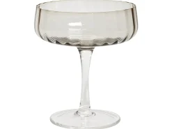 Set di 4 coppe da champagne QUARTZ 170 ml Grigio