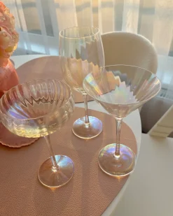 Set di 4 coppe da champagne MORGANITE 300 ml Trasparente