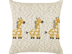 Set di 2 cuscini CHILARI Cotone 45 x 45 cm Beige