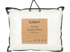Set di 2 cuscini da letto TRIGLAV Alto Poliestere 50 x 60 cm Bianco