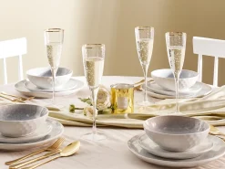 Set di 4 flûte da champagne TOPAZ 250 ml Trasparente