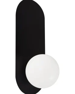 Set di 2 lampade da parete LEISI Nero